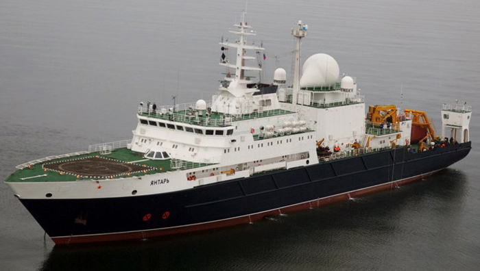 Yantar Russhian Spy Ship