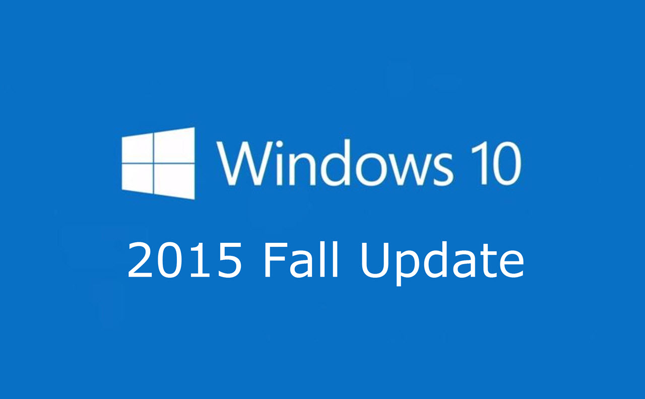 Windows 10 2015 Fall Update