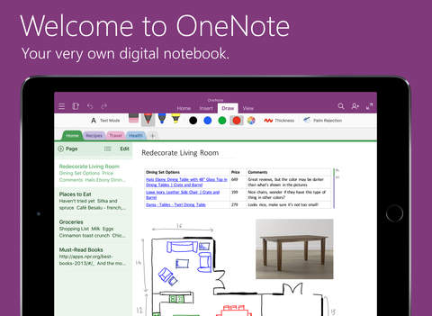 apple pencil with onenote