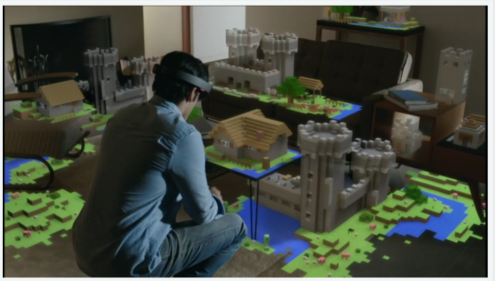 Minecraft VR Microsoft