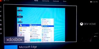 Xbox One running Windows  youtube screenshot
