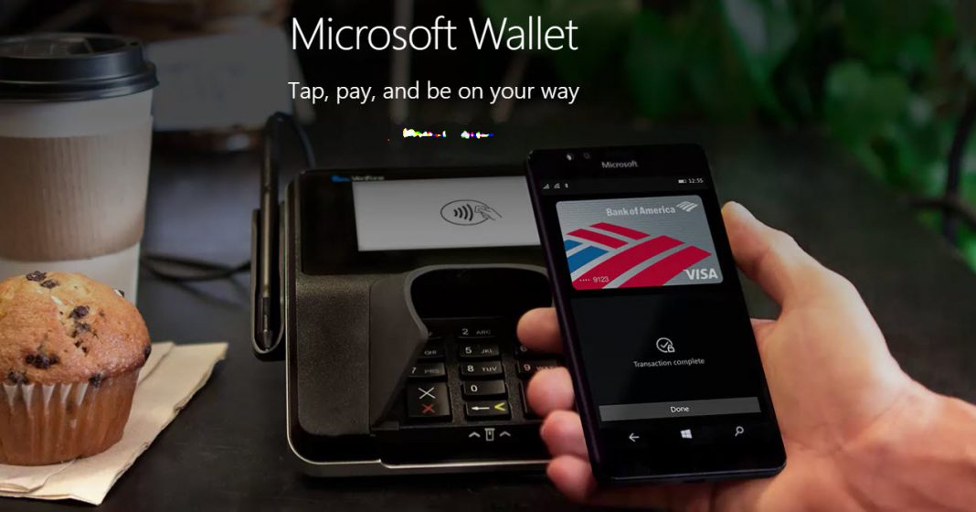 Microsoft Wallet official screenshot product page