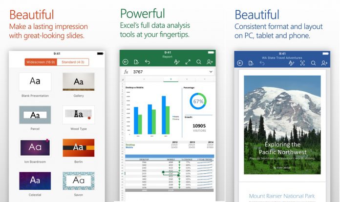 Office Apps iOS iTune Officia Collage Own