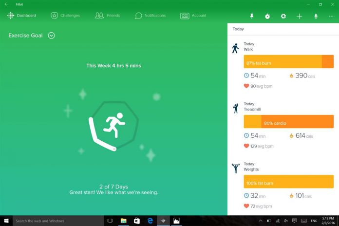 Fitbit App Windows Store Official