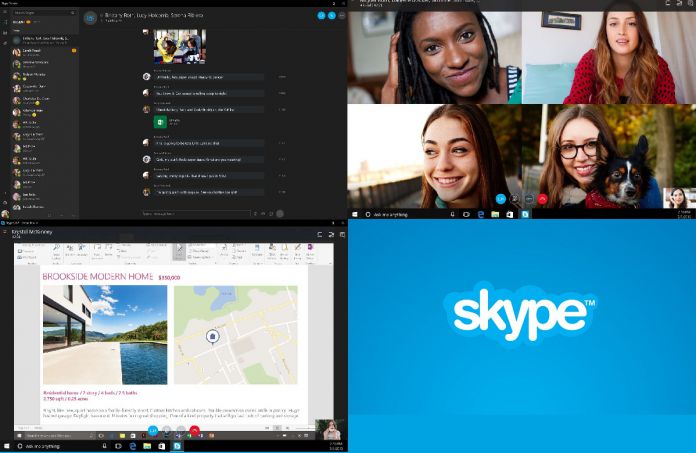Skype Preview Official Images Collage WinBuzzer