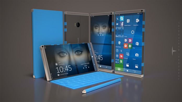 Surface phone render Bartlomiej Tarnowski