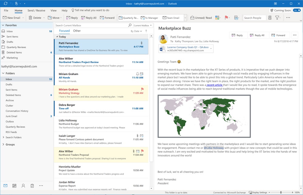 Microsoft Details Extensive Outlook Update Featuring Simplified Ribbon