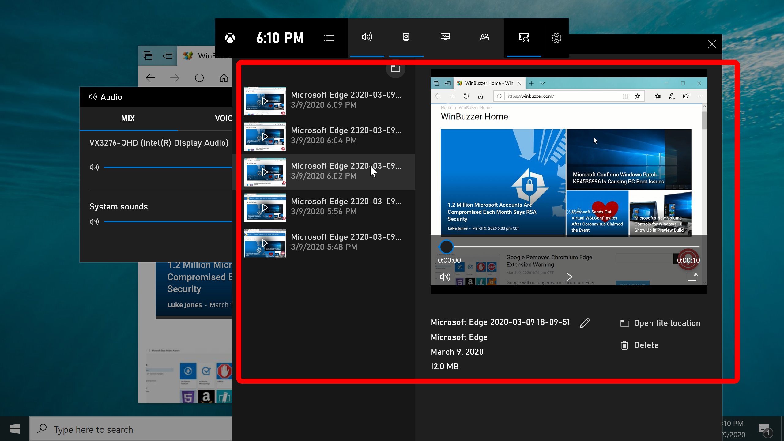 microsoft screen recorder windows 10 free