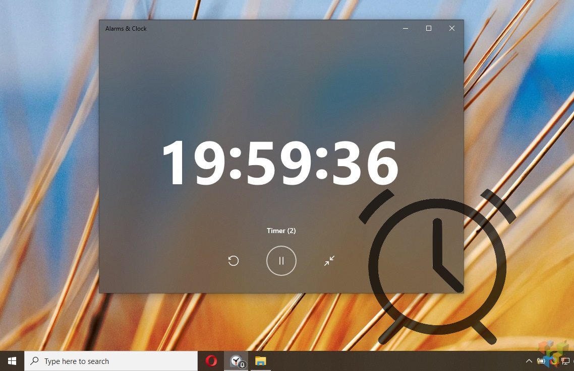 How to Use the Windows 10 Alarms and Clock App as a Timer or Stopwatch