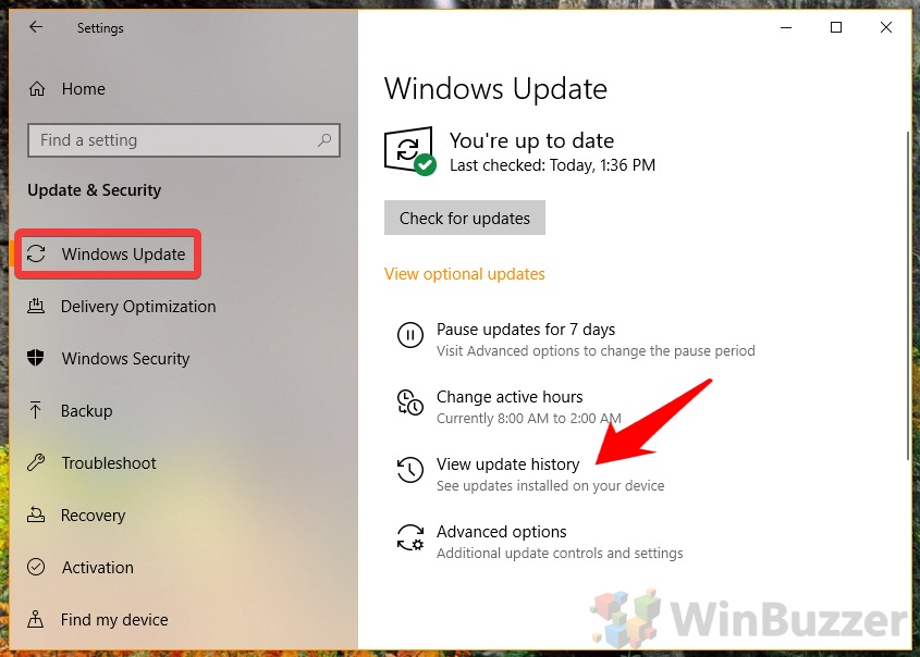 How to Check Windows 10 Update History  2 Methods  - 50