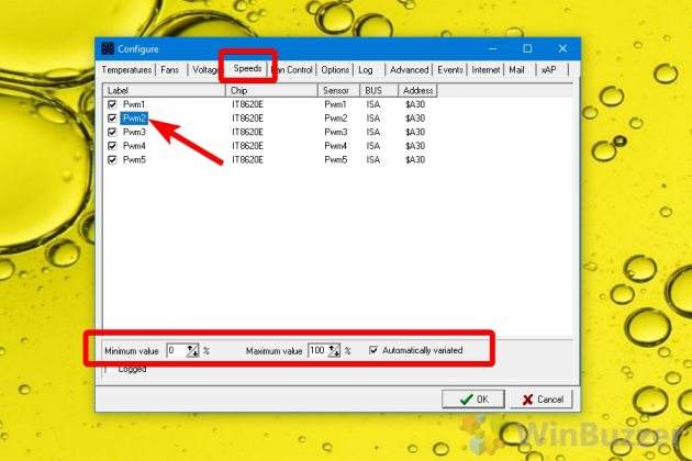 How to Use SpeedFan for Fan Speed Control in Windows 10 - WinBuzzer