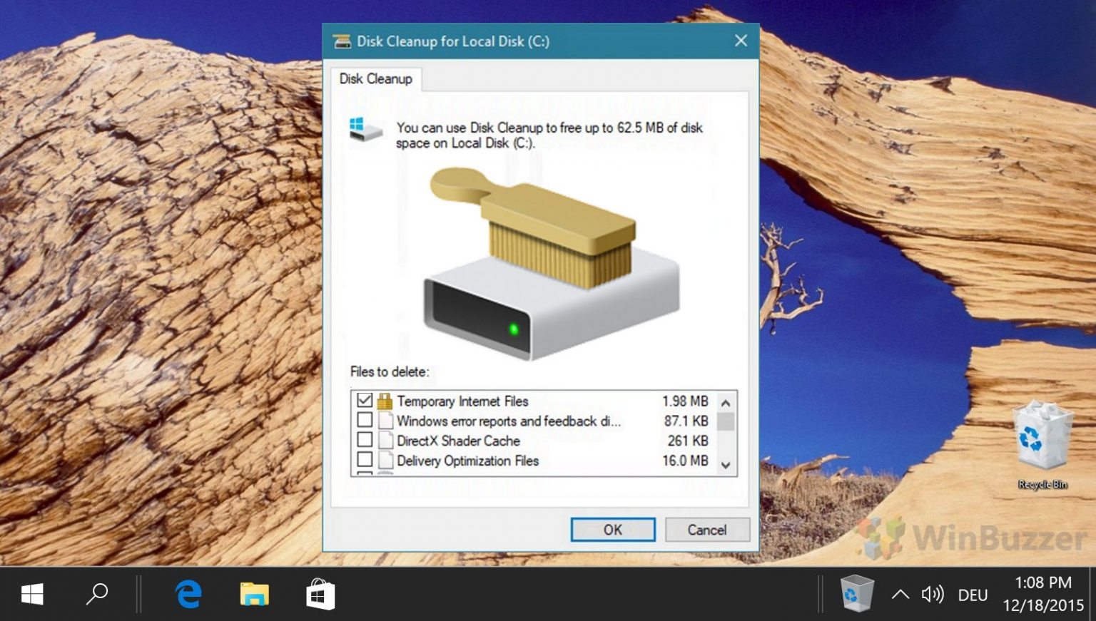 disk cleanup for windows 10