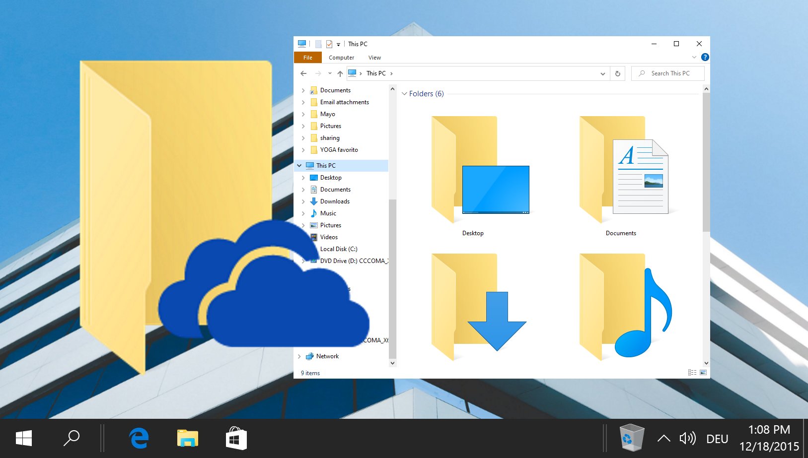 folder sync windows 10