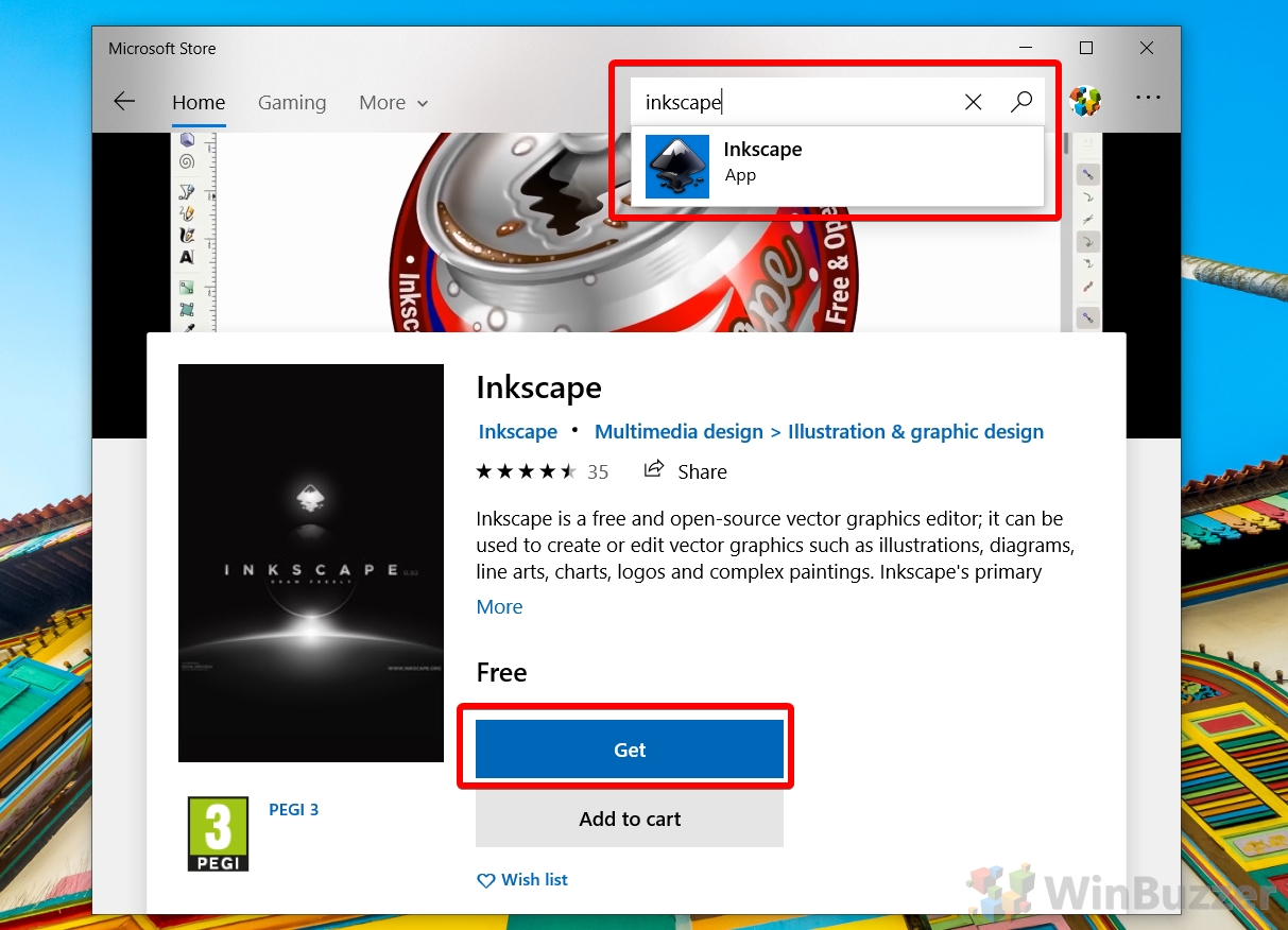 install inkscape windows 10