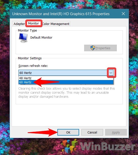How to Change the Monitor Refresh Rate in Windows 10 - 41