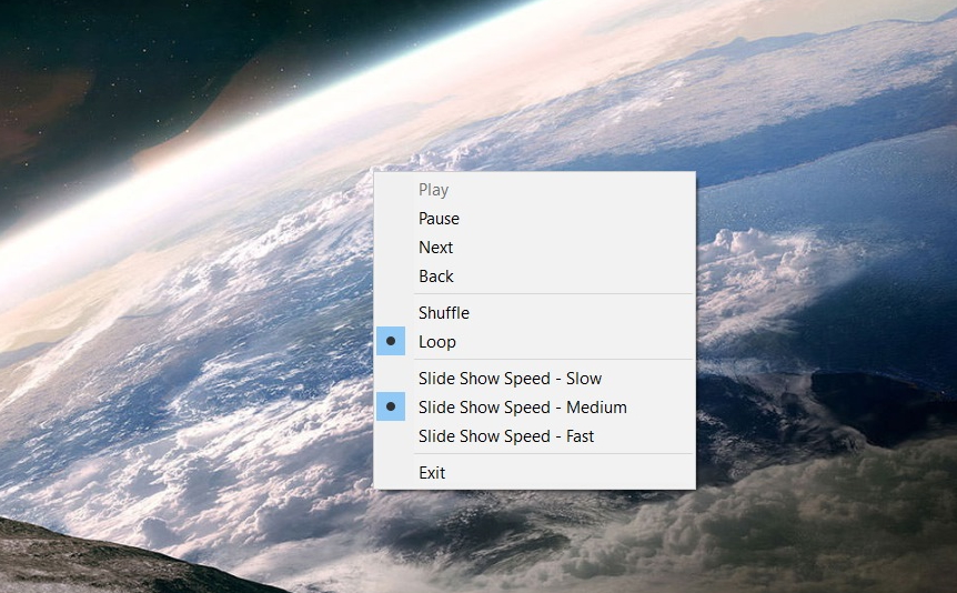 slideshow speed windows 10