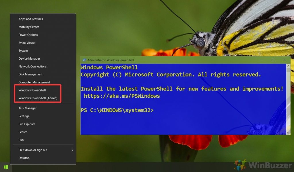 How to Open the Hidden Start/Tools Menu in Windows 10 - WinBuzzer