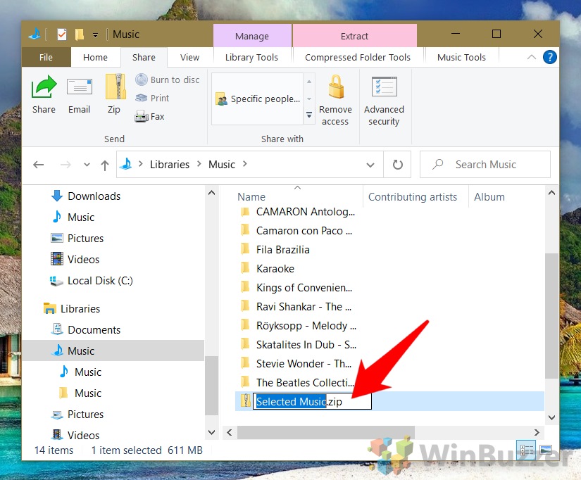 How To Zip Or Unzip A File Or Folder On Windows 10 Winbuzzer