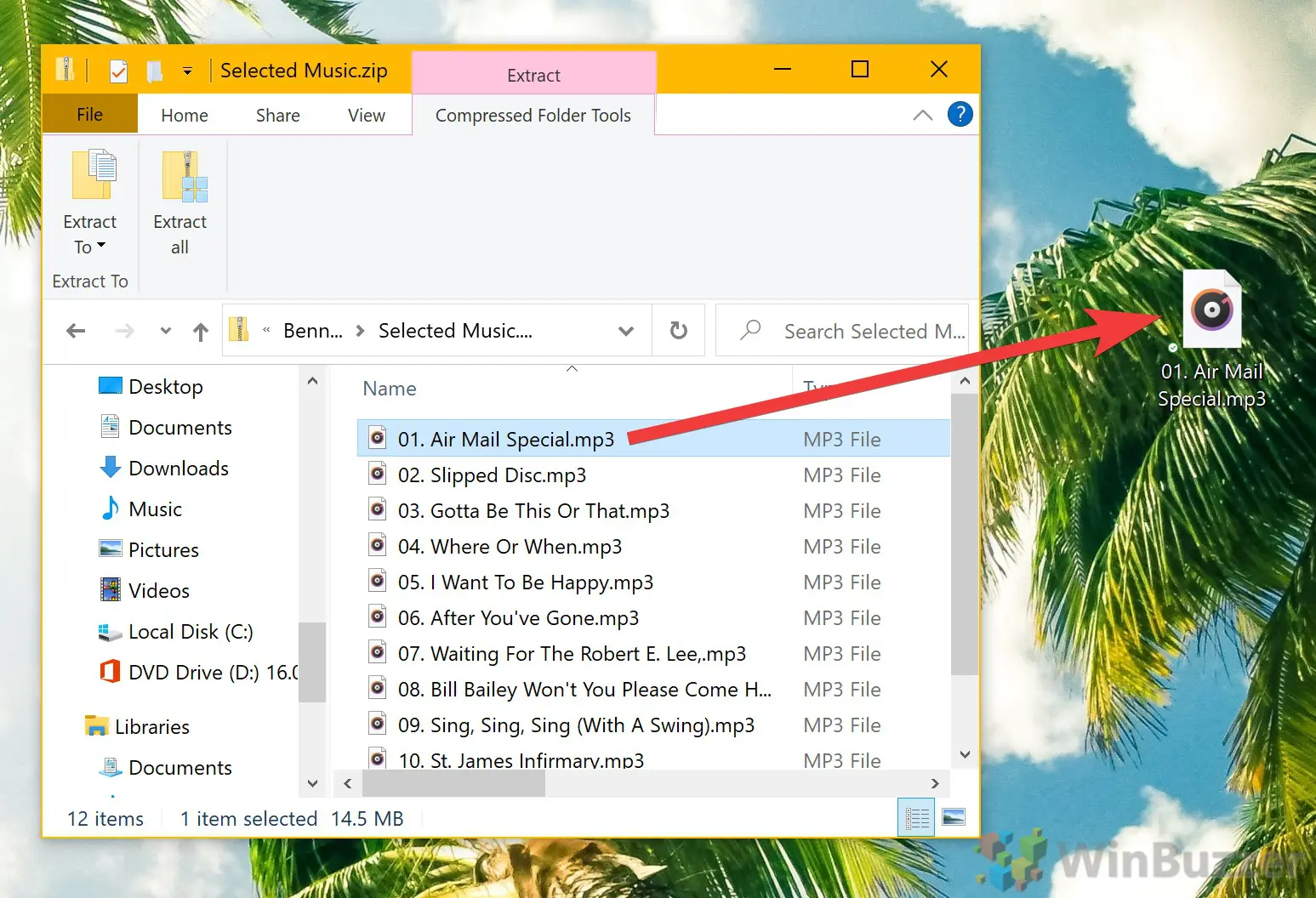 How To Zip Or Unzip A File Or Folder On Windows 10 Winbuzzer