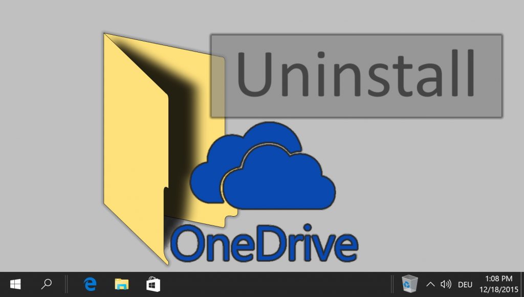 How to Uninstall/Remove OneDrive from Windows 10 - WinBuzzer