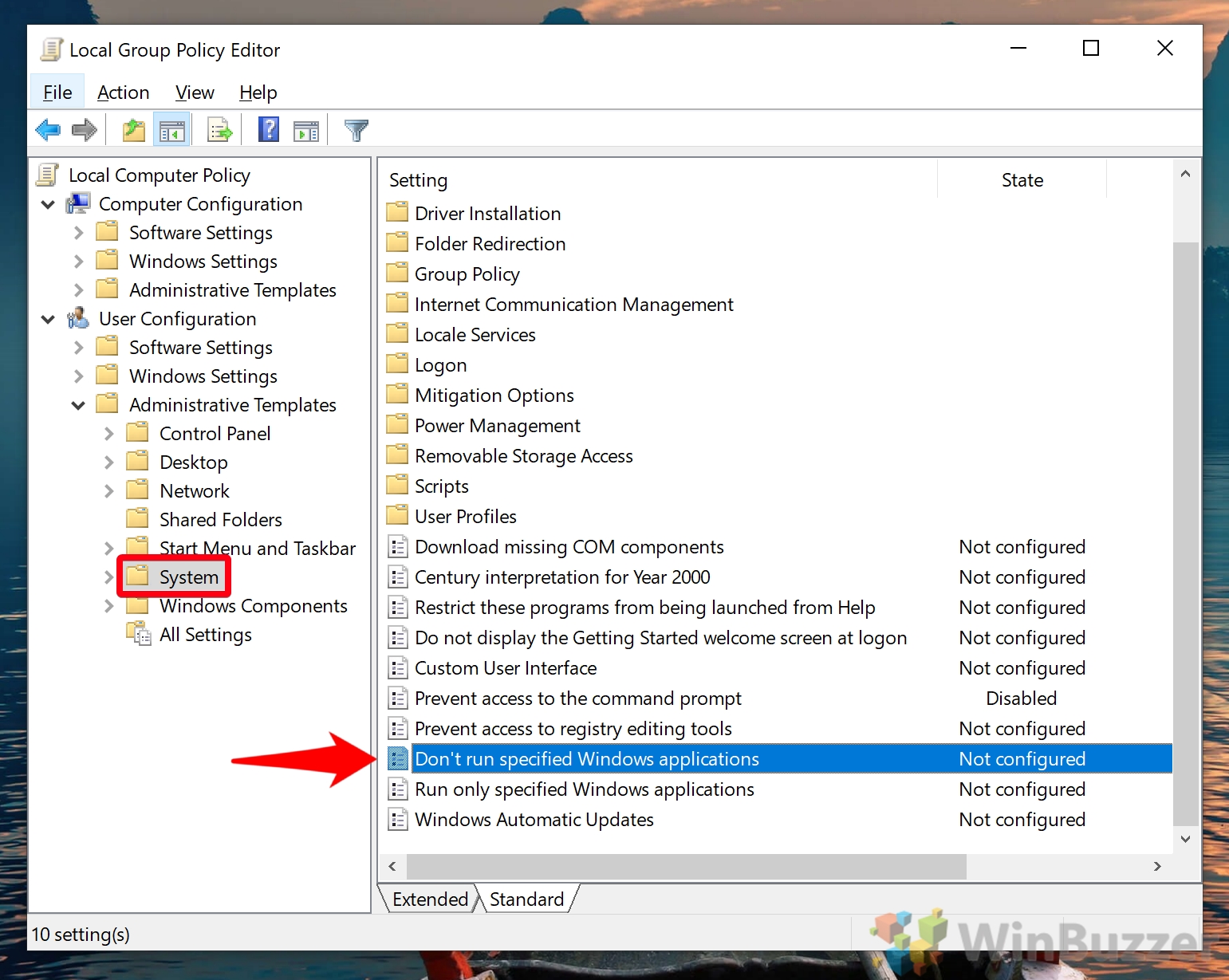 How To Disable Powershell In Windows 10 Winbuzzer