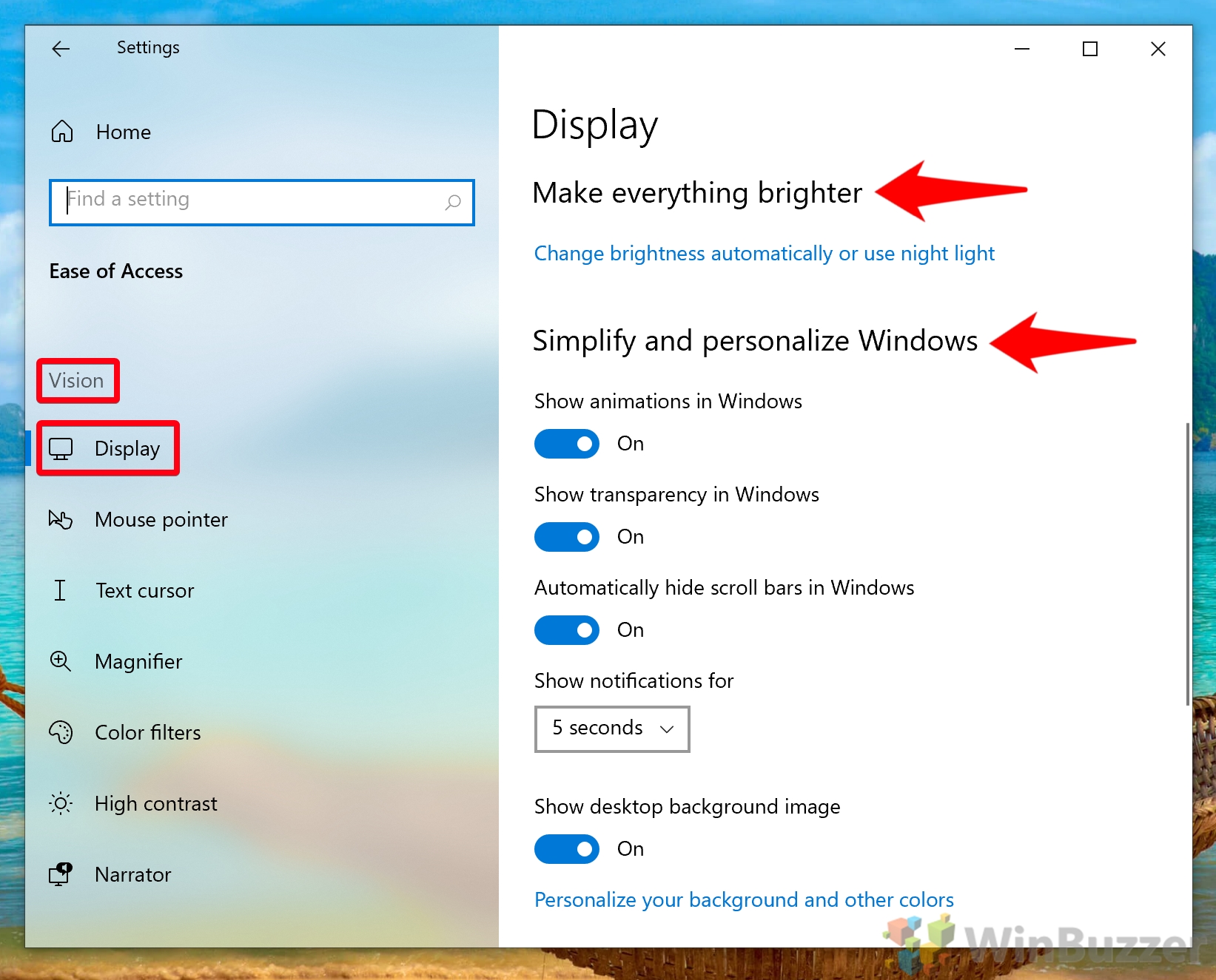 accessibility download windows 10