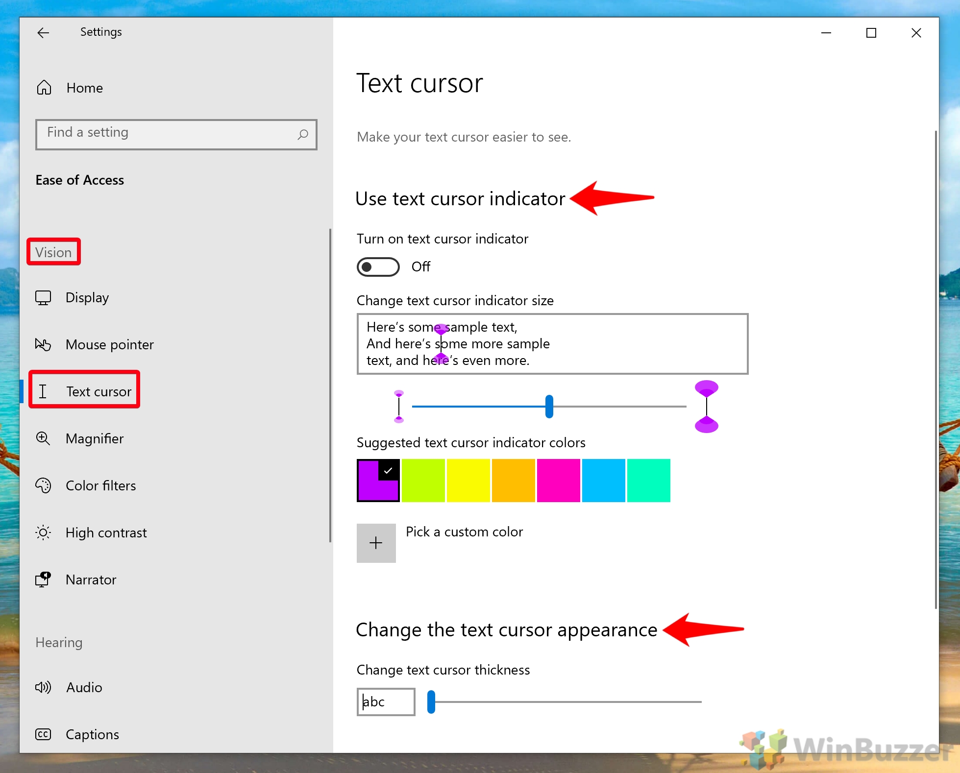 Every Windows 10 Ease of Access  Accessibility  Setting Explained - 96