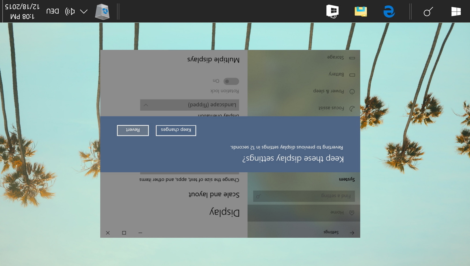 Screen Upside Down? Here's How to Rotate a Screen in Windows 10