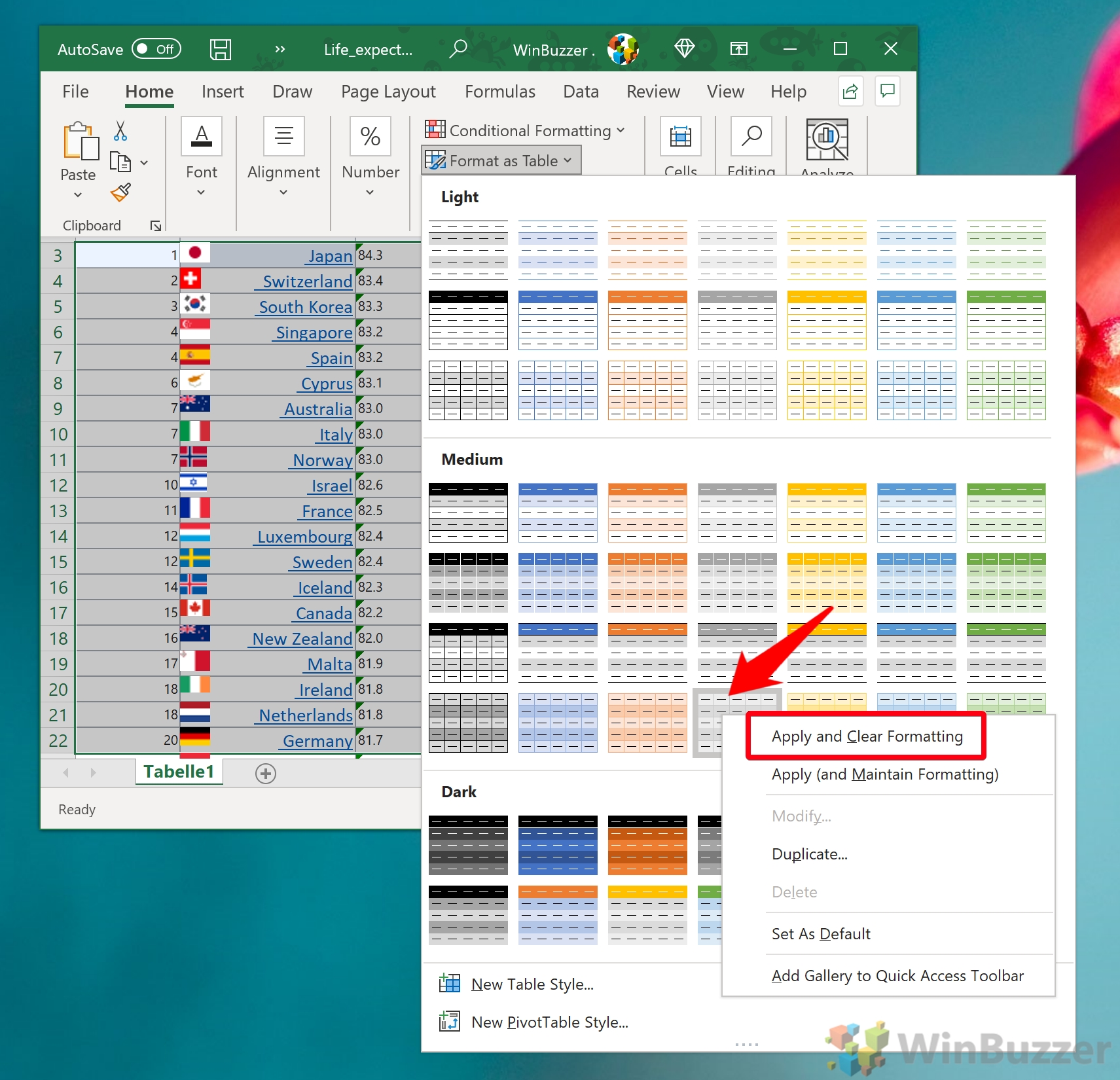 how-to-color-alternating-rows-in-excel-zebra-stripes-banded-row-winbuzzer