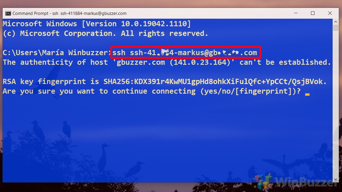 ssh-client-on-windows-10-using-the-command-prompt-ssh-from-windows-to