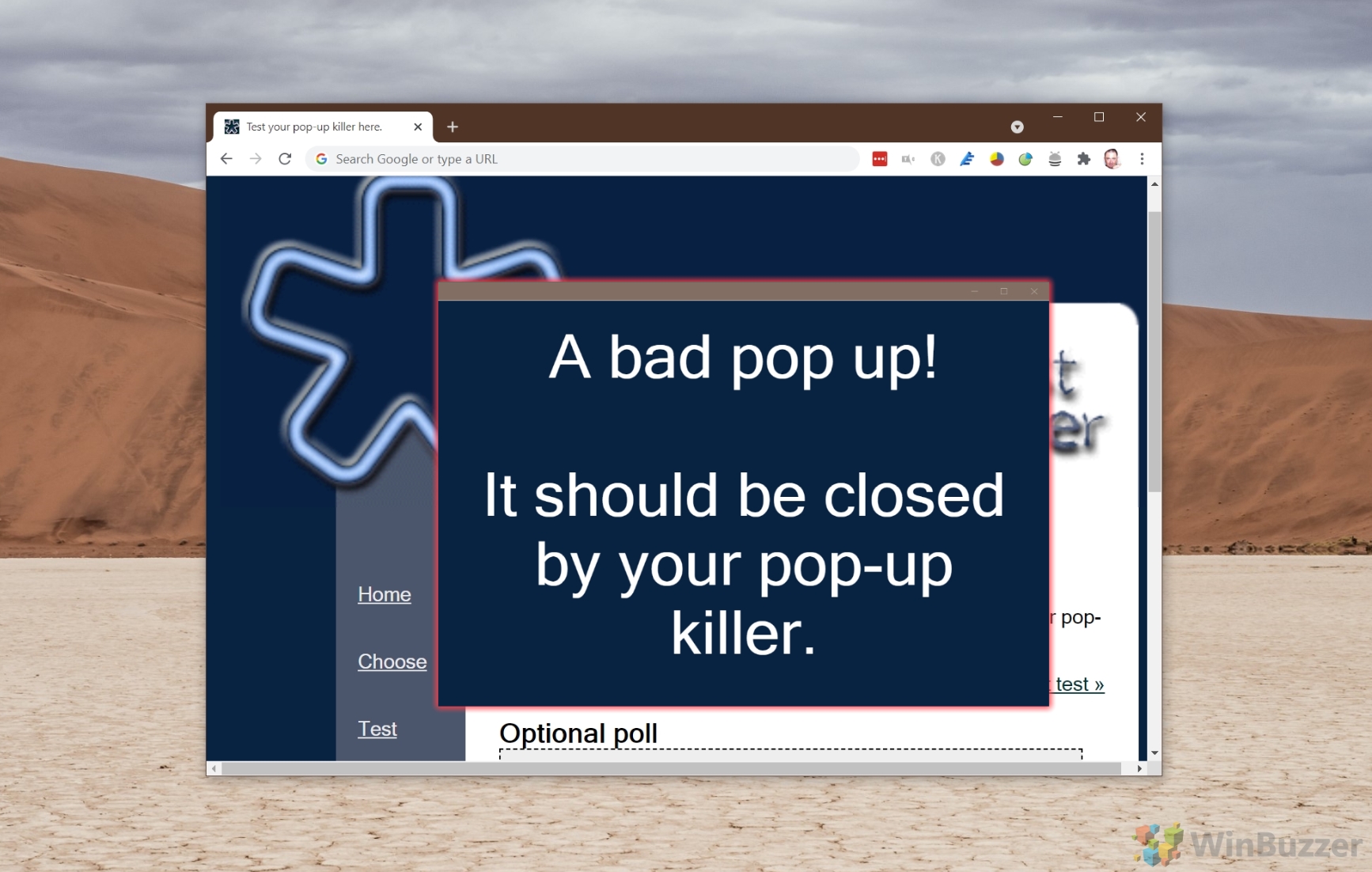 disable pop up blocker google chrome