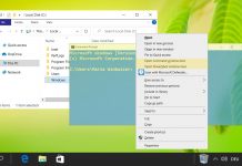 How to return the 'Open command window here' option to Windows 10's context menu