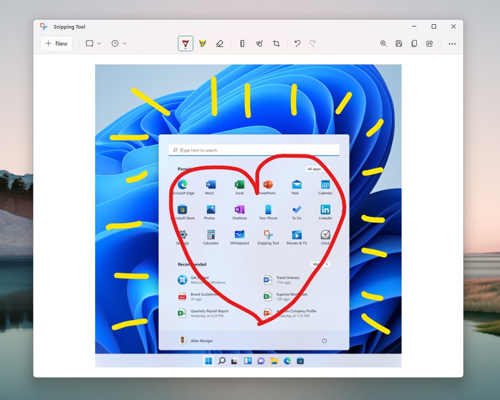 Microsoft Debuts New Windows 11 Snipping Tool