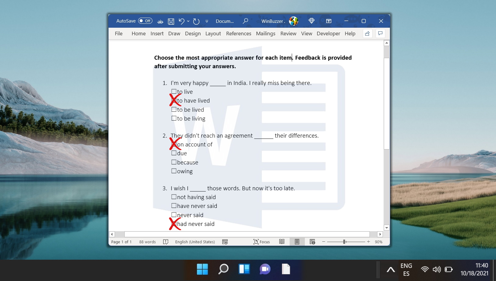 How to Add Checkboxes in Word to Create a Checklist - WinBuzzer