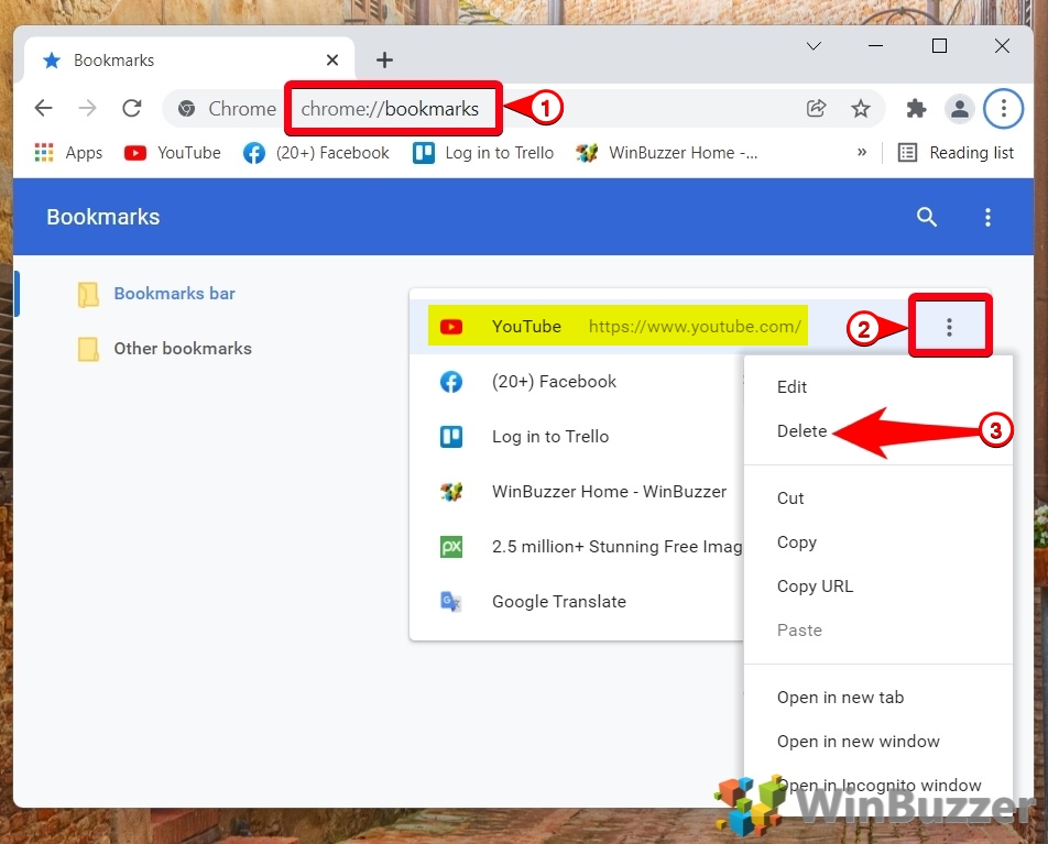 How to Delete Bookmarks on Chrome  Edge and Firefox - 85