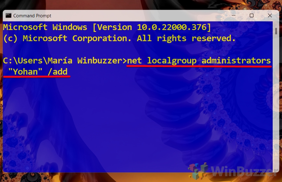 Windows 11 - Elevated Command Propmpt - Enter Cmd