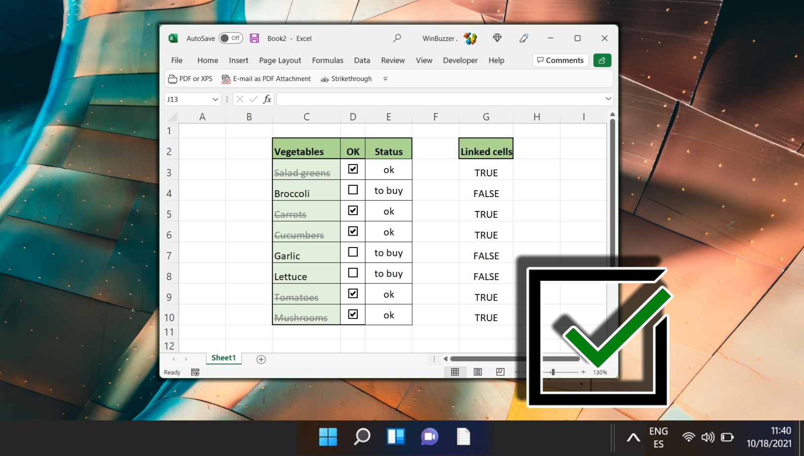 How To Make A Checkbox In Excel 2023