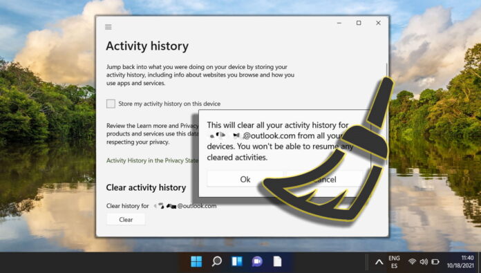 Featured - Windows 11 How to View, Disable or Clear Windows activity history