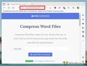 How to Compress a Word Document for Reduced File Size - WinBuzzer