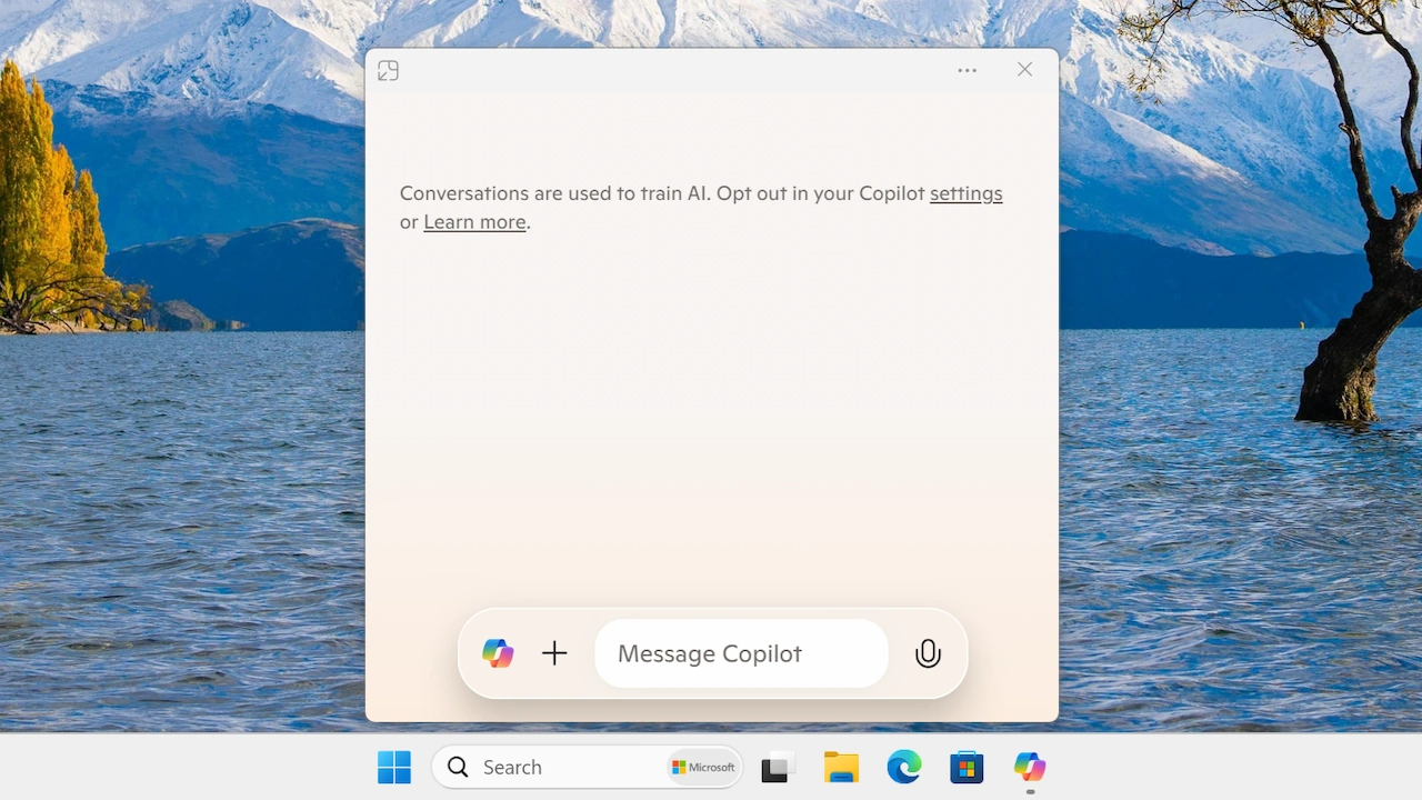 Microsoft Windows Copilot Gets Native Taskbar Integration, Drops Uwp 