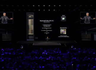 Nvidia Blackwell Ultra GB300 GTC 2025 announcement