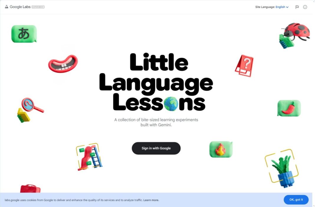 Google Little Language Lessons official
